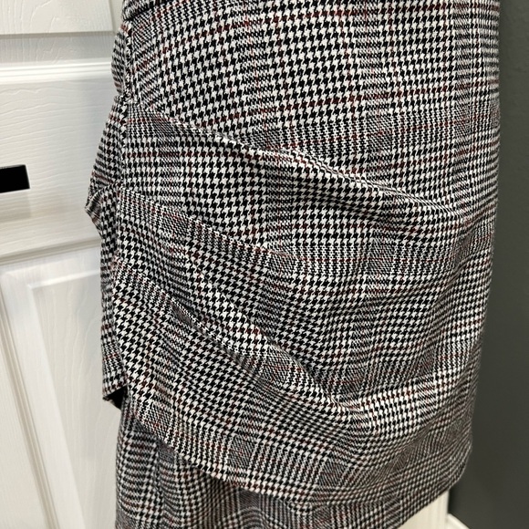 NWT House of Harlow 1960 Strapless Wool blend dress Sz S - Picture 6 of 9